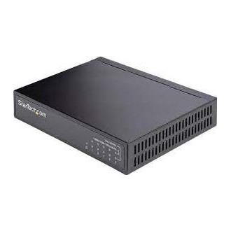 StarTech UNMANAGED 2.5G SWITCH 5 PORT ALL-METAL CASE FANLESS WALL KIT