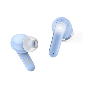USAMS BE16 bluetooth fülhallgató SZTEREO v5.3, zajszűrő + töltőtok, VILÁGOSKÉK