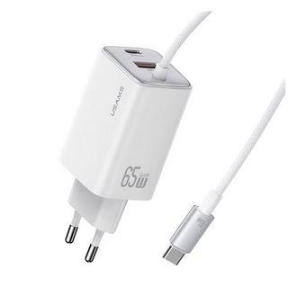 Usams CC266 JC 66W univerzális hálózati töltő adapter fehér
