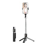 USAMS MINI szelfibot tripod állvány, 4.7-7" méret, FEKETE