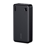 USAMS PB83 vésztöltő 2 USB+Type-C (20000mAh, 20W, PD gyorstöltő) FEKETE