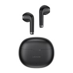 USAMS RHYMBO bluetooth fülhallgató SZTEREO v5.3, zajszűrő + töltőtok, FEKETE
