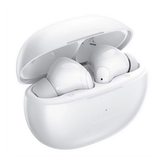 USAMS X-DON bluetooth fülhallgató SZTEREO (v5.3, TWS, mikrofon, zajszűrő + töltőtok) FEHÉR