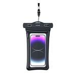 USAMS YD011 vízhatlan/vízálló tok univerzális, 7" méret, FEKETE