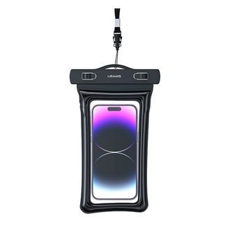 USAMS YD011 vízhatlan/vízálló tok univerzális, 7" méret, FEKETE