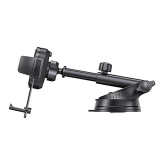 USAMS autós tartó műszerfalra, hosszú kar, FEKETE