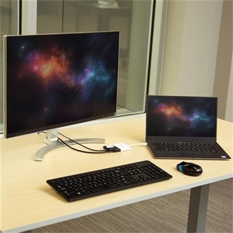 StarTech Multiport USB-C / Thunderbolt -> HDMI 1.4 USB-C USB-A 3.0 M/F adapter 0.1m fehér