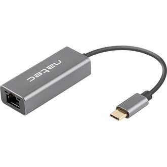 USB->RJ45 ETHERNET ADAPTER HÁLÓZATI KÁRTYA NATEC CRICKET USB-C 3.1 1X RJ45 1GB KÁBEL