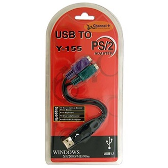 OEM USB-A 2.0 -> 2db PS/2 M/F adapter