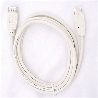 OEM USB-A 2.0 - USB-A 2.0 M/F adatkábel hosszabbító 1.8m