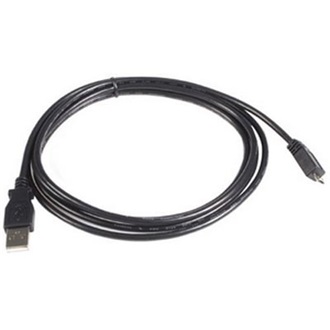 OEM USB-A 2.0 -> USB-B 2.0 micro M/M adatkábel 0.6m fekete