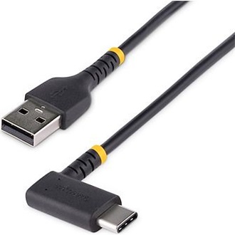 StarTech USB-C -> USB-A 2.0 M/M adatkábel 1m fekete 90°/egyenes