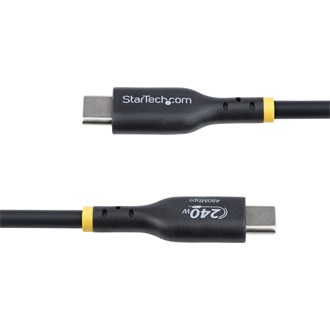 StarTech USB-C -> USB-C M/M töltőkábel 4m fekete
