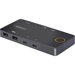 USB-C KVM SWITCH 4K 60HZ 100W PD PASS-THROUGH