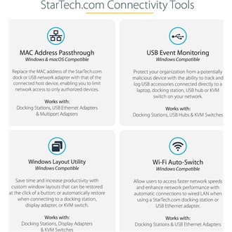 StarTech USB C MULTIPORT ADAPTER 4K .
