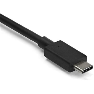 StarTech CDP2DP14B USB-C / Thunderbolt -> DisplayPort 1.4 M/F adapter 0.2m fekete
