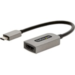 StarTech USB-C / Thunderbolt -> HDMI 2.0 M/F adapter 0.15m szürke DP Alt Mode
