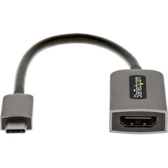 StarTech USB-C / Thunderbolt -> HDMI 2.0 M/F adapter 0.15m szürke DP Alt Mode