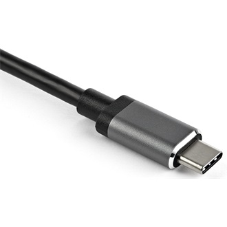 StarTech USB-C -> Mini DisplayPort 1.2 HDMI 2.0 M/F adapter 0.15m szürke