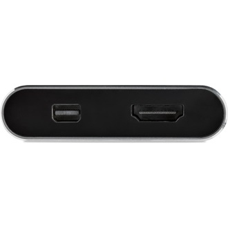 StarTech USB-C -> Mini DisplayPort 1.2 HDMI 2.0 M/F adapter 0.15m szürke