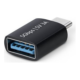 StarTech USB-C / Thunderbolt -> USB-A 3.2 Gen1 M/F adapter fekete
