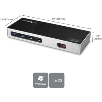 StarTech USB-C/USB 3.0 DOCKING STATION .