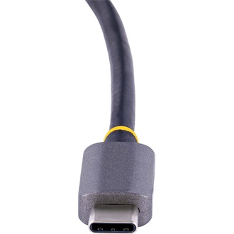 StarTech USB-C -> HDMI 2.0 VGA M/F adapter 0.3m szürke DP Alt-mode