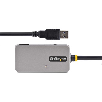 StarTech USB-A 3.0 -> 3db USB-A 3.0 M/F extender 10m fekete-szürke