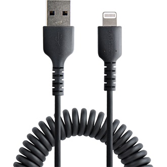 StarTech USB-A 2.0 -> Lightning M/M töltőkábel 1m fekete
