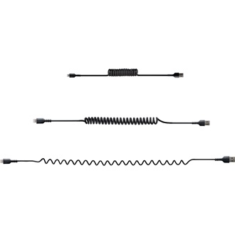 StarTech USB-A 2.0 -> Lightning M/M töltőkábel 0.5m fekete