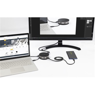 StarTech USB TYPE-C 10GBPS MINI DOCK DOCK HDMI/DP/VGA -PD/USB/GBE