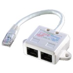 Roline RJ45 CAT5e UTP -> 2db RJ45 CAT5e UTP M/F adapter