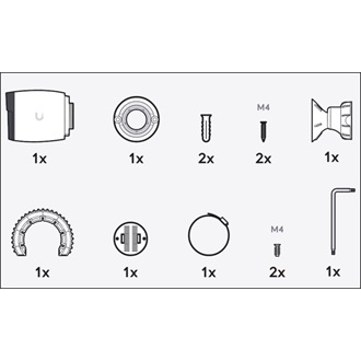 Ubiquiti AI Professional smart home kültéri IP kamera IK04 IP65
