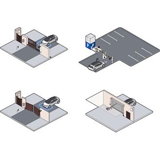 Ubiquiti Gate Hub beléptető rendszer vezérlő fehér