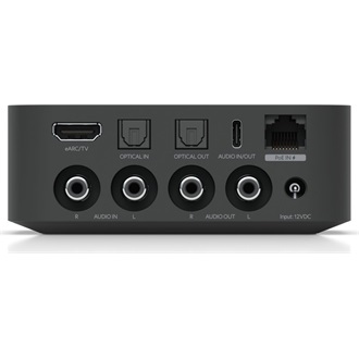 Ubiquiti PoE Audio Port 2.0 HDMI; S/PDIF audio streamer fekete