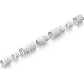 Ubiquiti RJ45 Inline Coupler Outdoor kábel csatlakozóház fehér 2db