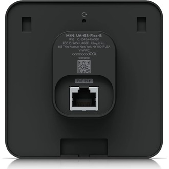 Ubiquiti Reader Flex beléptető rendszer kártyaolvasó fekete