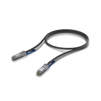 Ubiquiti UACC-DAC-QSFP28-1M QSFP28 - QSFP28 M/M adatkábel Direct Attach (DAC) 0.5m fekete