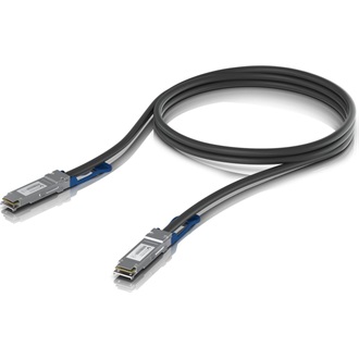 Ubiquiti UACC-DAC-QSFP28-1M QSFP28 - QSFP28 M/M adatkábel Direct Attach (DAC) 1m fekete
