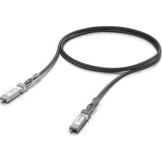 Ubiquiti UACC-DAC-SFP28 SFP28 - SFP28 M/M adatkábel Direct Attach (DAC) 1m fekete