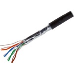 Ubiquiti UISP Cable Pro RJ45 CAT5e FTP - RJ45 CAT5e FTP M/M adatkábel 305m fekete