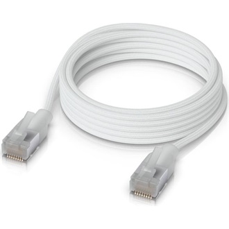 Ubiquiti UniFi Etherlighting RJ45 CAT6A S/FTP - RJ45 CAT6A S/FTP M/M adatkábel 0.15m fehér