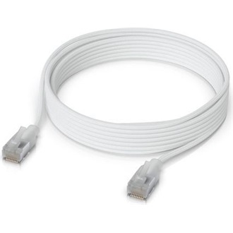 Ubiquiti UniFi Etherlighting RJ45 CAT6A S/FTP - RJ45 CAT6A S/FTP M/M adatkábel 0.3m fehér