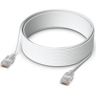 Ubiquiti UniFi Etherlighting RJ45 CAT6 UTP - RJ45 CAT6 UTP M/M adatkábel 15m fehér