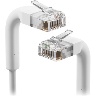 Ubiquiti UniFi Patch Cable RJ45 CAT6 UTP - RJ45 CAT6 UTP M/M adatkábel 0.1m fehér (50db)