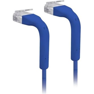 Ubiquiti UniFi Patch Cable RJ45 CAT6 UTP - RJ45 CAT6 UTP M/M adatkábel 5m kék 90°