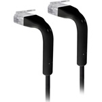Ubiquiti UniFi Patch RJ45 CAT6 UTP - RJ45 CAT6 UTP M/M adatkábel 0.3m fekete