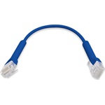 Ubiquiti UniFi Patch RJ45 CAT6 UTP - RJ45 CAT6 UTP M/M adatkábel 0.3m kék