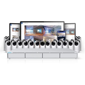 Ubiquiti UniFi Protect Network Video Recorder rack videorendszer vezérlő (4x 2,5"/3,5" drive bay)