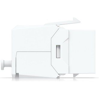 Ubiquiti UniFi  UACC-Keystone-Jack-C6 keystone for terminating a Cat6 Ethernet jack without the use of a punch-down or c